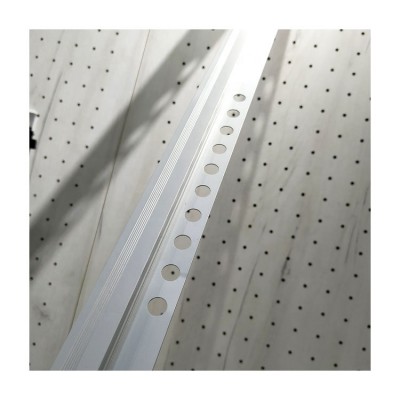 Foshan aluminum sand blasting endging  rhinestone tile trim trimming for floor