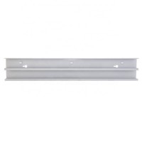 aluminum profile linear recessed LED strip light with lamp cover for under cabinets lightings